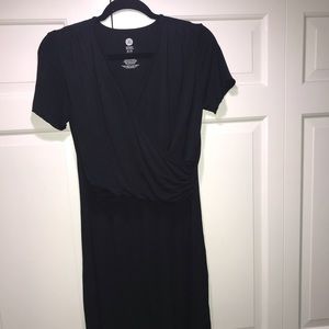 Kindred Bravely Black Nursing/Maternity Dress